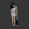 Husband Wife Couple Partner Male Character Male Character Man Male 3d model