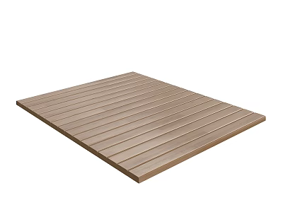 Classic Natural Wooden Floor With Rich Grain Texture And Smooth Finish For Home Interior 3d model
