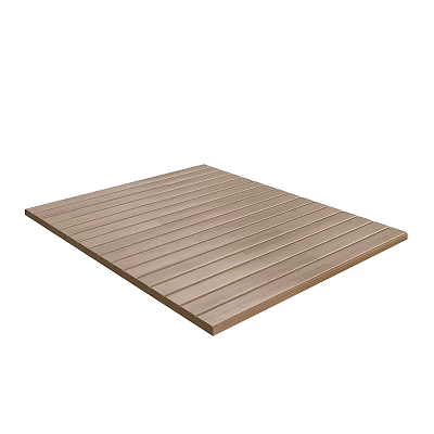 Classic Natural Wooden Floor With Rich Grain Texture And Smooth Finish For Home Interior 3d model