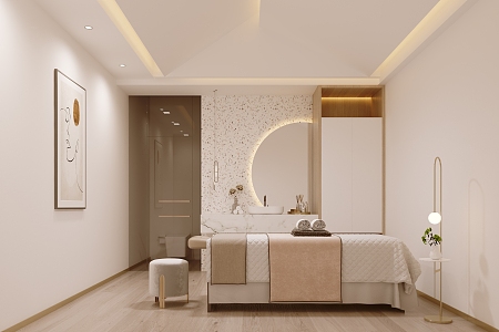 Beauty SPA Club Room 3d model