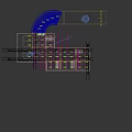 Modern Bright Spacious Underground Parking Lot With Clear Traffic Markings And Standard Parking Spaces