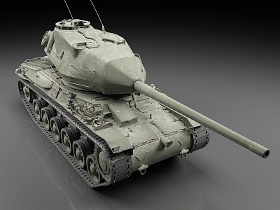 Swedish Tank Strv74 Medium Tank Vintage Tank 3d model