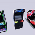 Electric Toys Arcade Style Interactive Gaming Machines With Pinball Consoles Racing Seats And Various Designs