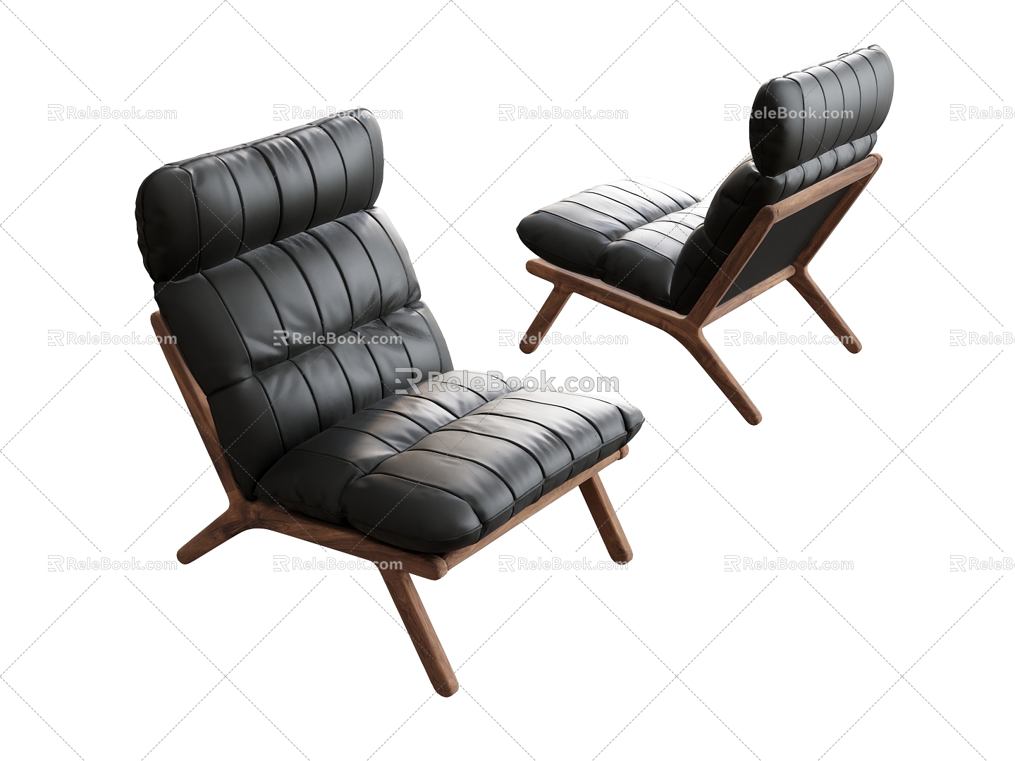 Leisure Chair Sofa Chair Single Sofa Backrest Sofa Reading Sofa Leather Sofa model