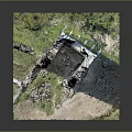 Abandoned Skyscrapers Ruins Building Ruins Building Ruins Abandoned Building Ruins Demolition Building 3d model