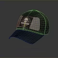 Stylish Black Hat With Skull Patch And Madche Text For Casual Daily Wear