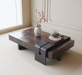 New Chinese Tea Table 3d model