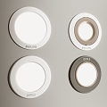 Modern downlight spotlight combination downlight spotlight 3d model