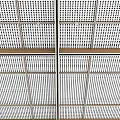 Perforated Metal Ceiling Tiles In Grid Layout For Modern Interiors 3d model