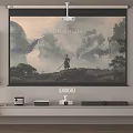 Advanced Projection Monitoring System With Real Time Display And High Definition Screen Setup