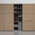 Modern Wardrobe Design In Various Colors With Hanging Rods Drawers And Shelves