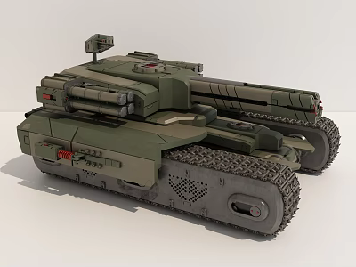 Modern Tanks 3d model