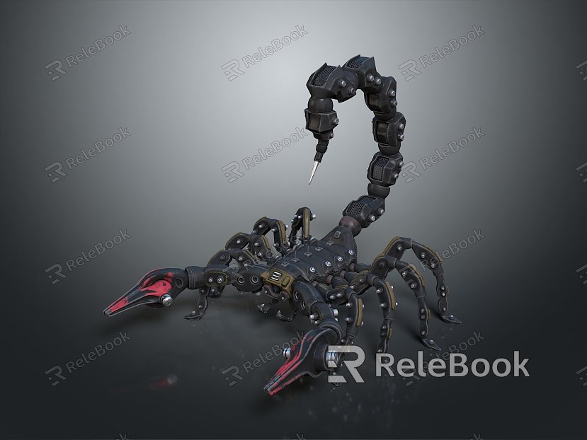 Machine Scorpion Mecha Scorpion Science Fiction Scorpion Scorpion Scorpion Cartoon Scorpion Anime Scorpion model