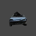 Compact wreckage 3d model