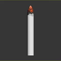 Cigarette Filter Cigarette Realistic 3d model