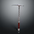 Elegant Modern Silver And Red Decorative Lighting Fixture Combination Set Design