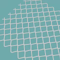 Practical Household Item With White Grid Pattern Soft Mesh Design For Home Use