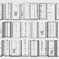 Various Transparent Glass Shower Sauna Enclosures With Multiple Styles And Designs
