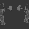 Sturdy Home Gym Fitness Equipment With Barbells Bench Press Racks And Weight Benches