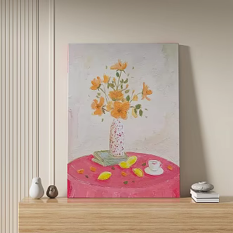 modern decorative painting 3d model