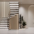 Modern Staircase 3d model