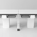 Modern Experiment Table Student Experiment Table 3d model