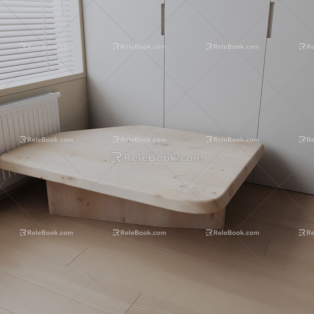 Modern coffee table 3d model