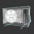 Samsung Air Conditioner Fan Outdoor Unit With Efficient Cooling Ventilation System