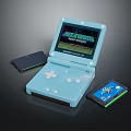 Modern game machine electronic chicken hand game machine hand game machine 3d model