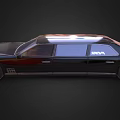 Black Luxury Limousine Car With Stylish Exterior And Elegant Design