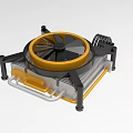 Efficient Industrial Cooling Equipment With Fan Heat Sink And Radiator Fins