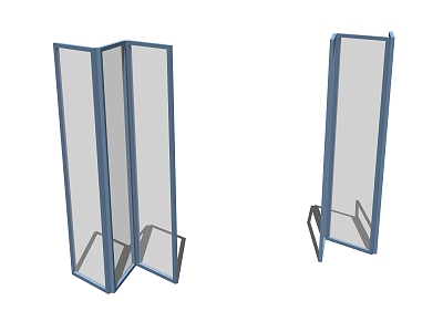 modern folding door model