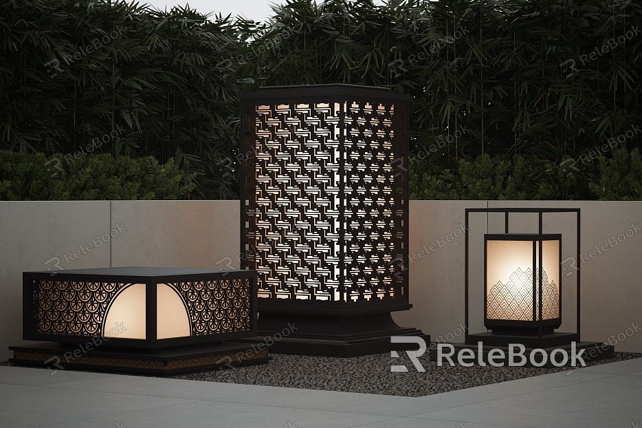 Modern Garden Lights Landscape Lights Combination Camping Lights Outdoor Lights Lawn Lights Floor Lights Community Lights model