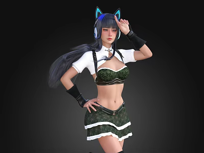 Game Role 3d model