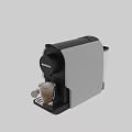 Modern Nespresso Coffee Machine For Kitchen With Coffee Cup And Capsules 3d model