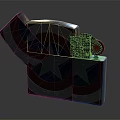 Captain America Shield Themed USB Drive With Red White Blue Design And Metallic Case