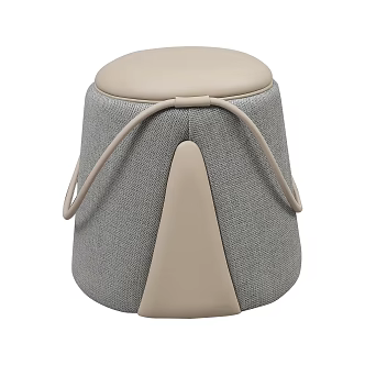 Stool Foot Casual Sofa Stool Bench Round Stool 3d model