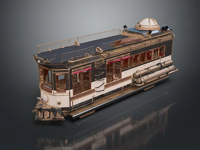 Bus School Bus Van Box Bus Tourist Bus Coach 3d model
