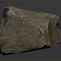 Rock Block Rock Block Rock Specimen Boulder Big Stone Block Rock Stratum Rock Stratum Rock Stratum Rock 3d model