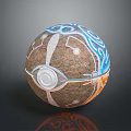 Geometry Science Fiction Rubik's Cube Energy Ball Geometry Sacred Geometry Modeling 3d model