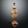 Classical Decorative Vase with Intricate Carved Details Elegant Lid and Ornate Base for Home Decoration