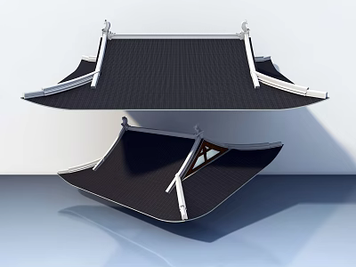 Modern Sofa and Coffee Table Set With Minimalist Design and Wooden Accents 3d model