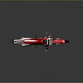 Red And White Dirt Bike Motorcycle Featuring Number 98 Stylish Design And Off Road Tires