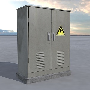 Power supply box Power supply equipment 3d model