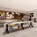 Modern Studio 3d model