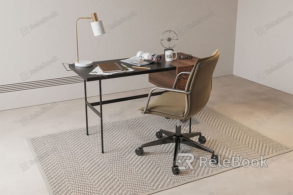 modern desk chair model