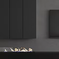 Modern Minimalist Grey Living Room Design With Plush Sofa Cozy Chair And Soft Area Rug