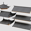 New Chinese Roof 3d model