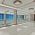Modern Large Tooling Lobby 3d model