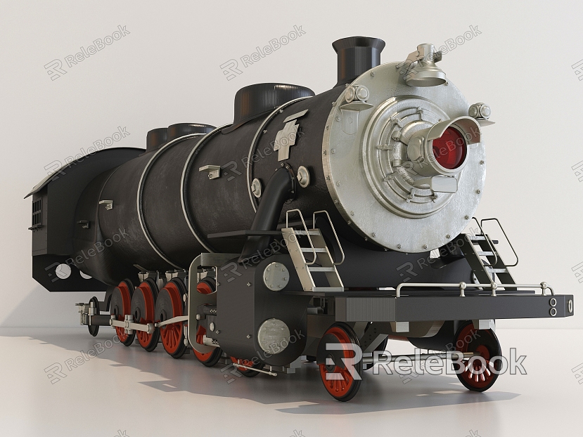 Modern locomotive model